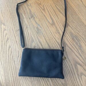 Classic Black Crossbody Bag - Unbranded